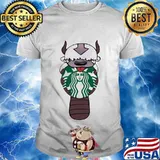 Sheep hug starbucks logo shirt