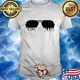 Shut Up Man! Biden Trump Aviator Shades Funny Gift T-Shirt