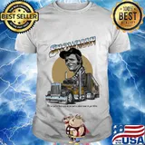 Smokey and the bandit snowman we've got a long way to go and a short time to get there shirt