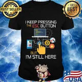 Techy Gifts For Men ESC Button Gifts For Techies Techie Premium T-Shirt