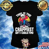 This Is The Crappiest Gift I Could Find Toilet Paper Meme Shirt Ladies tee