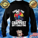 This Is The Crappiest Gift I Could Find Toilet Paper Meme Shirt Sweater