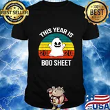 This Year Is Boo Sheet Boo Ghost Halloween Funny Gift T-Shirt