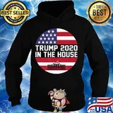 Trump 2020 In The House American Flag Shirt Hoodie