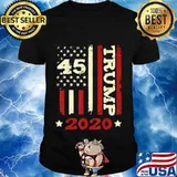 Trump 45th President Re Elections Republican Supporter 2020 T-Shirt