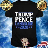 Trump Pence Landslide 2020 , 3rd November Election T-Shirt