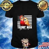 Trump Won - Get Over It - Election 2020 T-Shirt
