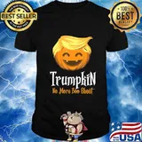 Trumpkin no more boo sheet funny 2020 Halloween election T-Shirt