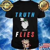 Truth over Flies Funny VP debate slogans 2020 election T-Shirt