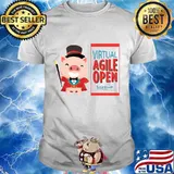 Virtual Agile Open 2020 the braintrust Shirt