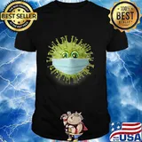 Virus protection funny virus with face mask T-Shirt