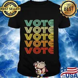 Vote Gift Vintage Retro Election 2020 Vote Your Voice Matter T-Shirt