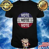 Vote Him Out Character Election Trump Biden November 3rd RBG T-Shirt