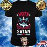 Vote satan 2020 halloween shirt