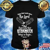 Wings Like Eagles Isaiah 4031 Christian Bible Verse Shirt