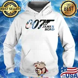 007 James Bond Letter Gun Shirt Hoodie