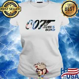 007 James Bond Letter Gun Shirt Ladies tee