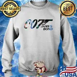 007 James Bond Letter Gun Shirt Sweater