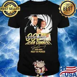 007 legends sean connery 1930 2020 rest in power signature shirt