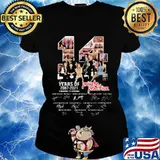 14 years of 2007 2021 private practice signatures s Ladies tee