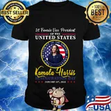 1st Female Vice President Of The United States Kamala Harris Inauguration Day January 20th 2021 Shirt
