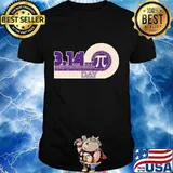 3,14 pi day math vintage shirt