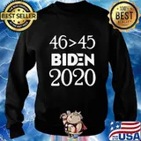 46 45 joe biden america 2020 s Sweater