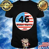 46 joe biden kamala harris 2021 american flag shirt