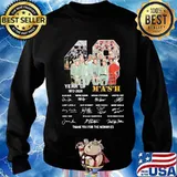 48 years of 1972 2020 mash thank you for the memories signatures s Sweater