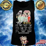 48 years of 1972 2020 mash thank you for the memories signatures s Tank top