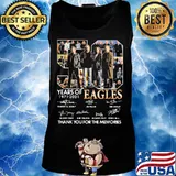 50 years of 1971 2021 eagles thank you for the memories signatures s Tank top