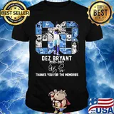 88 dez bryant 2010 2017 thank you for the memories signature shirt