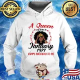 A queen was born in january 1971 happy birthday to me s Hoodie