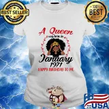 A queen was born in january 1971 happy birthday to me s Ladies tee