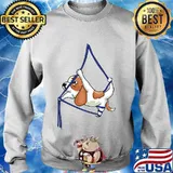Aerial silks dancer aerialist air yoga acrobatics dog s Sweater