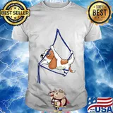 Aerial silks dancer aerialist air yoga acrobatics dog shirt