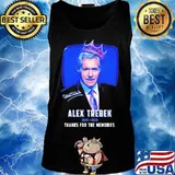 Alex trebek 1940 2020 thanks for the memories signature s Tank top