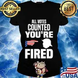 All votes counted you’re fired president joe biden vice president kamala harris 2020 s Ladies tee