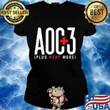 Aoc+3 plus many more pride climate change green new deal s Ladies tee