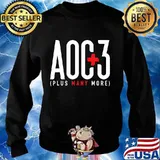 Aoc+3 plus many more pride climate change green new deal s Sweater