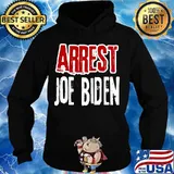 Arrest joe biden lock him up political humor s Hoodie
