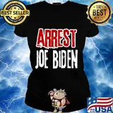 Arrest joe biden lock him up political humor s Ladies tee