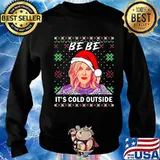 Bebe it's cold outside ugly christmas s Sweater