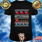 Betta Fish Ugly Christmas Shirt