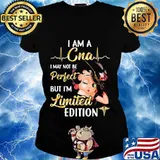 Betty boop i am a cna i may not be perfect but i'm limited edition s Ladies tee