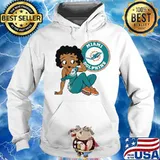 Betty boop miami dolphins football s Hoodie