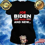 Biden 2020 victory and new president american flag voting s Ladies tee