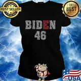 Biden 46 2021 inauguration day souvenir commemorative s Ladies tee