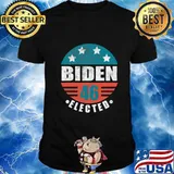 Biden 46 elected celebrate 46th president 2020 vintage shirt
