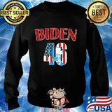 Biden 46 Joe Biden For President 2020 Elections American Flag Shirt Sweater